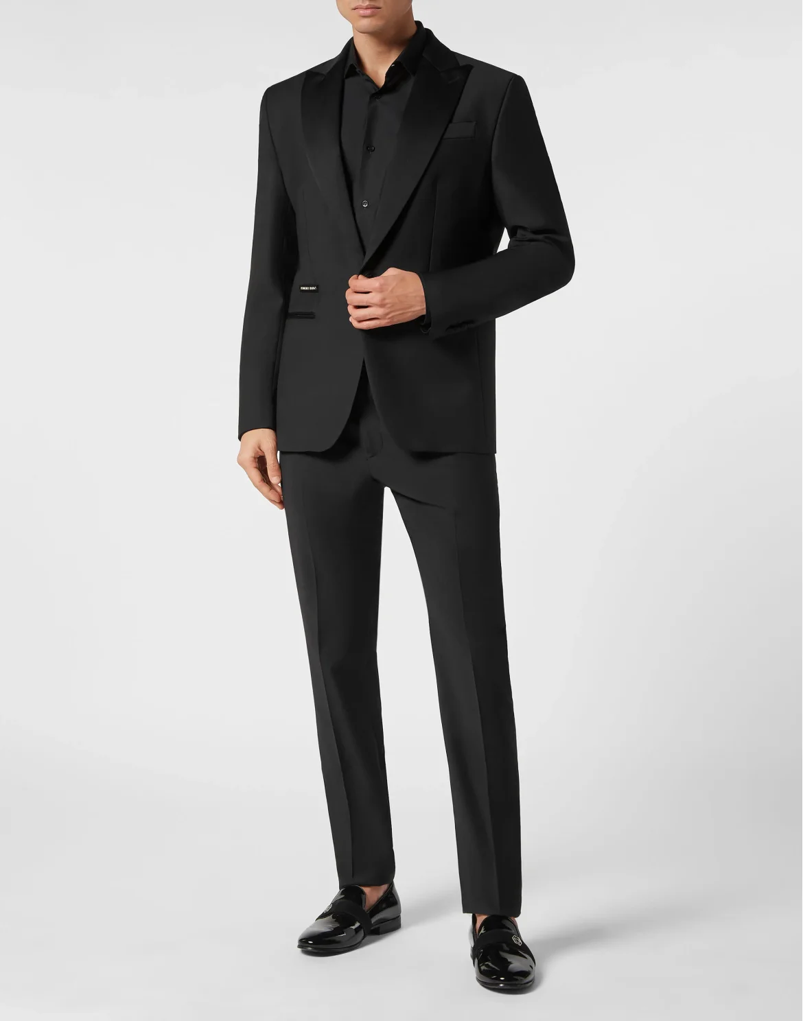 Wool Blazer Lord fit Tattoo, цвет: Черный