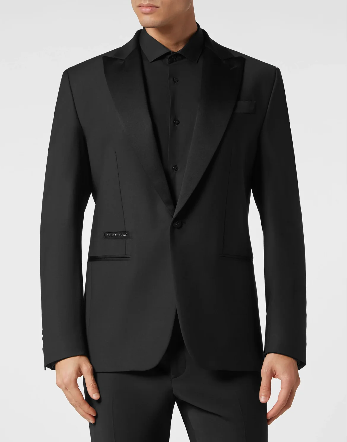 Wool Blazer Lord fit Tattoo, цвет: Черный