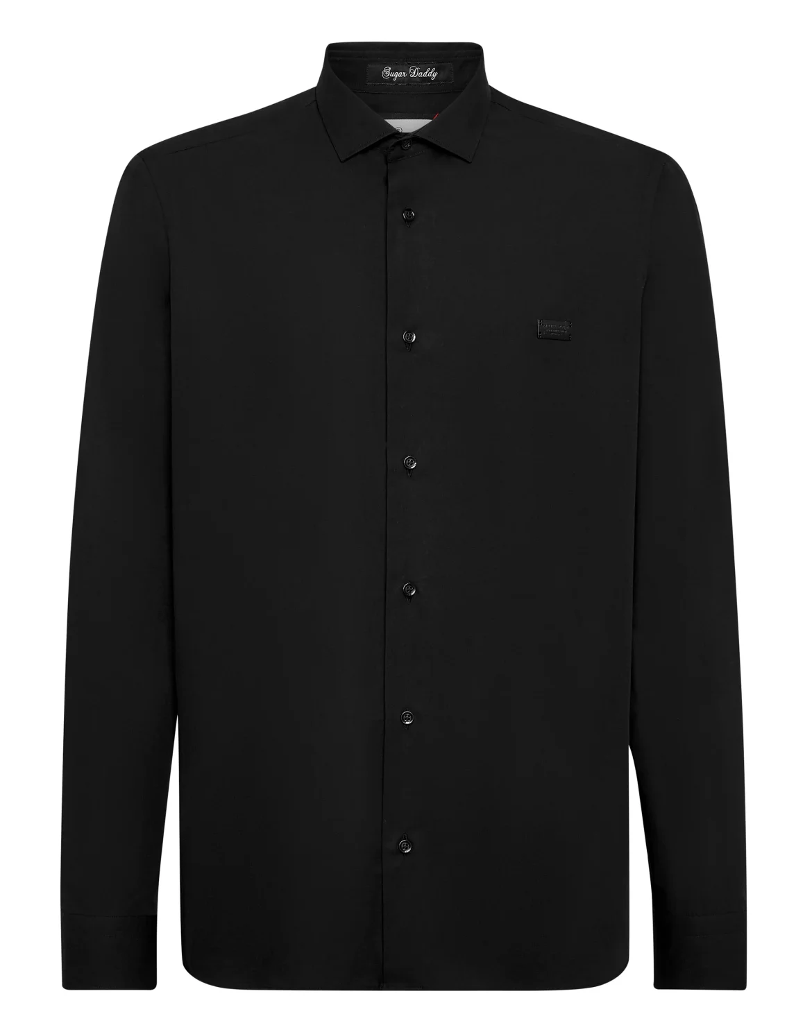 Shirt Sugar Daddy Cut LS Skull & Bones, цвет: Черный