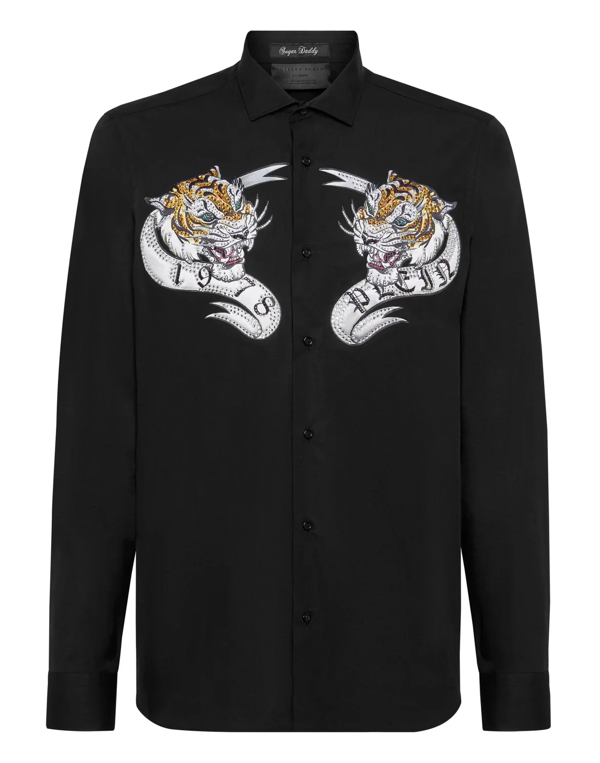 Shirt Sugar Daddy Cut LS Tattoo, цвет: Черный