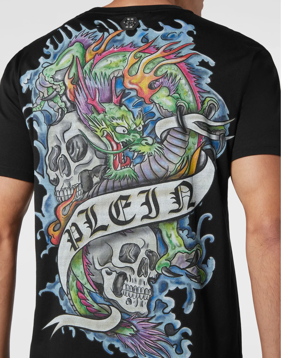 T-shirt Round neck SS Tattoo, цвет: Черный