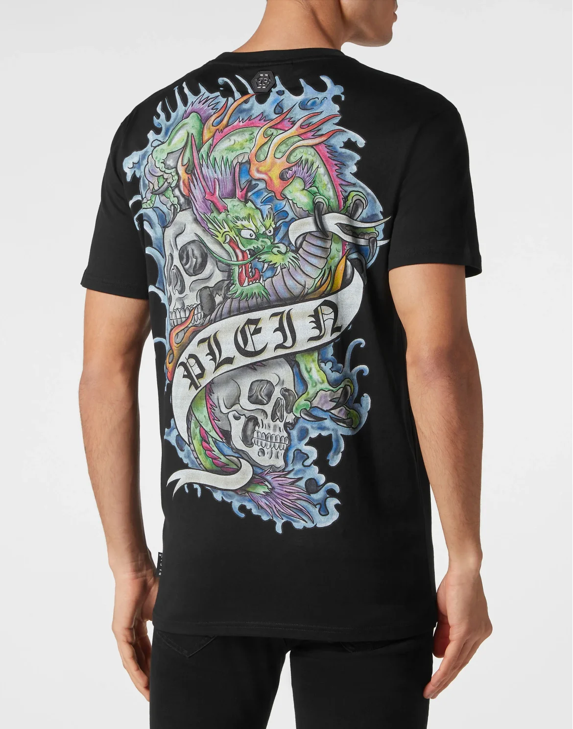 T-shirt Round neck SS Tattoo, цвет: Черный