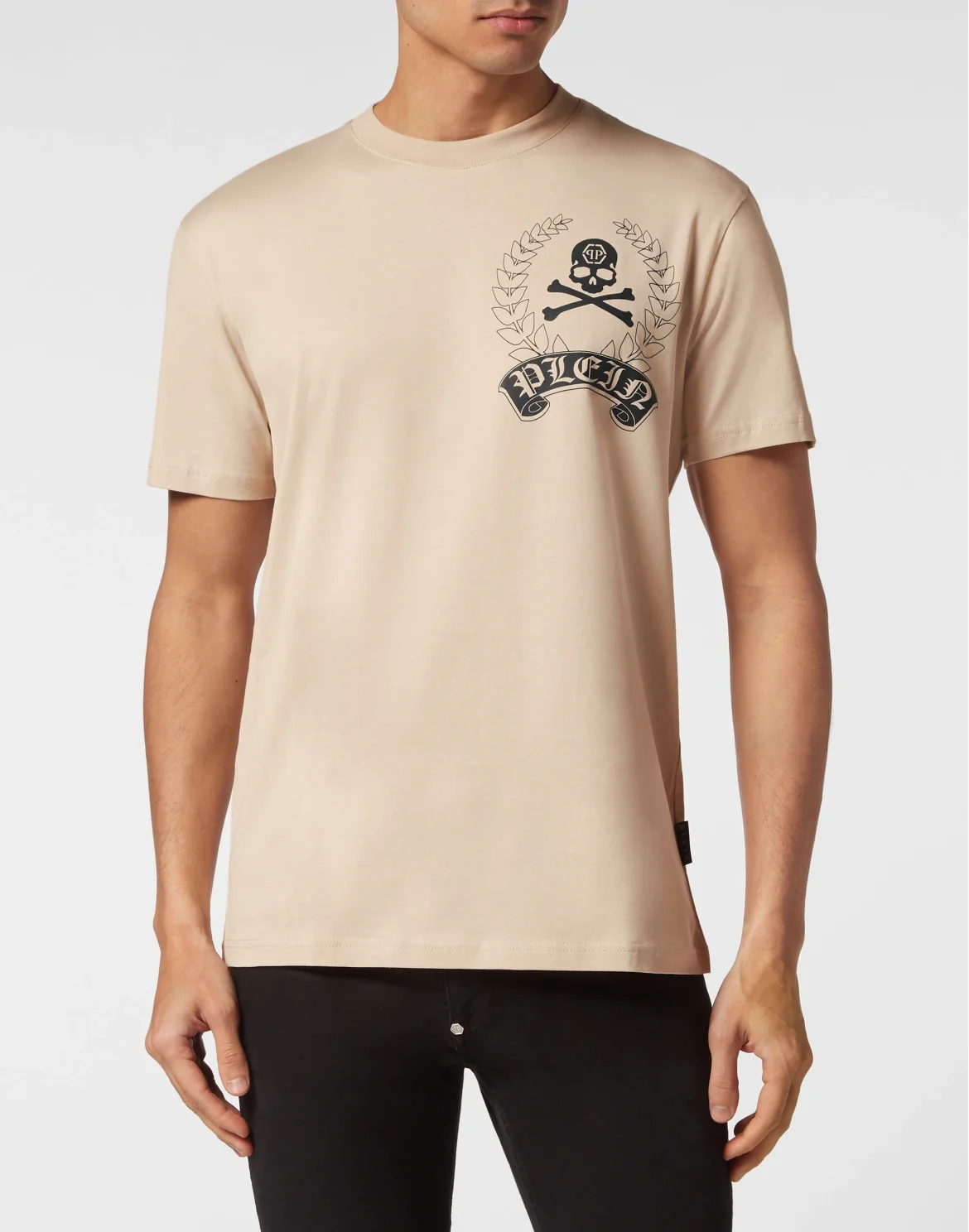 T-shirt Round Neck SS, цвет: Бежевый