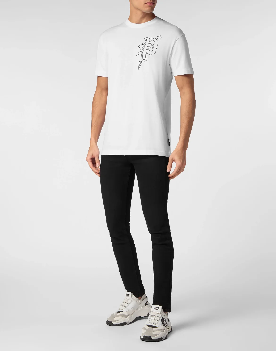 T-shirt Round Neck SS Tattoo, цвет: Белый