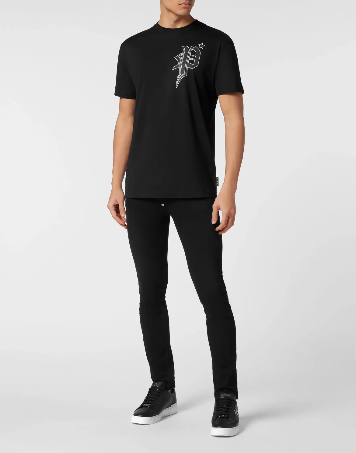 T-shirt Round Neck SS Tattoo, цвет: Черный
