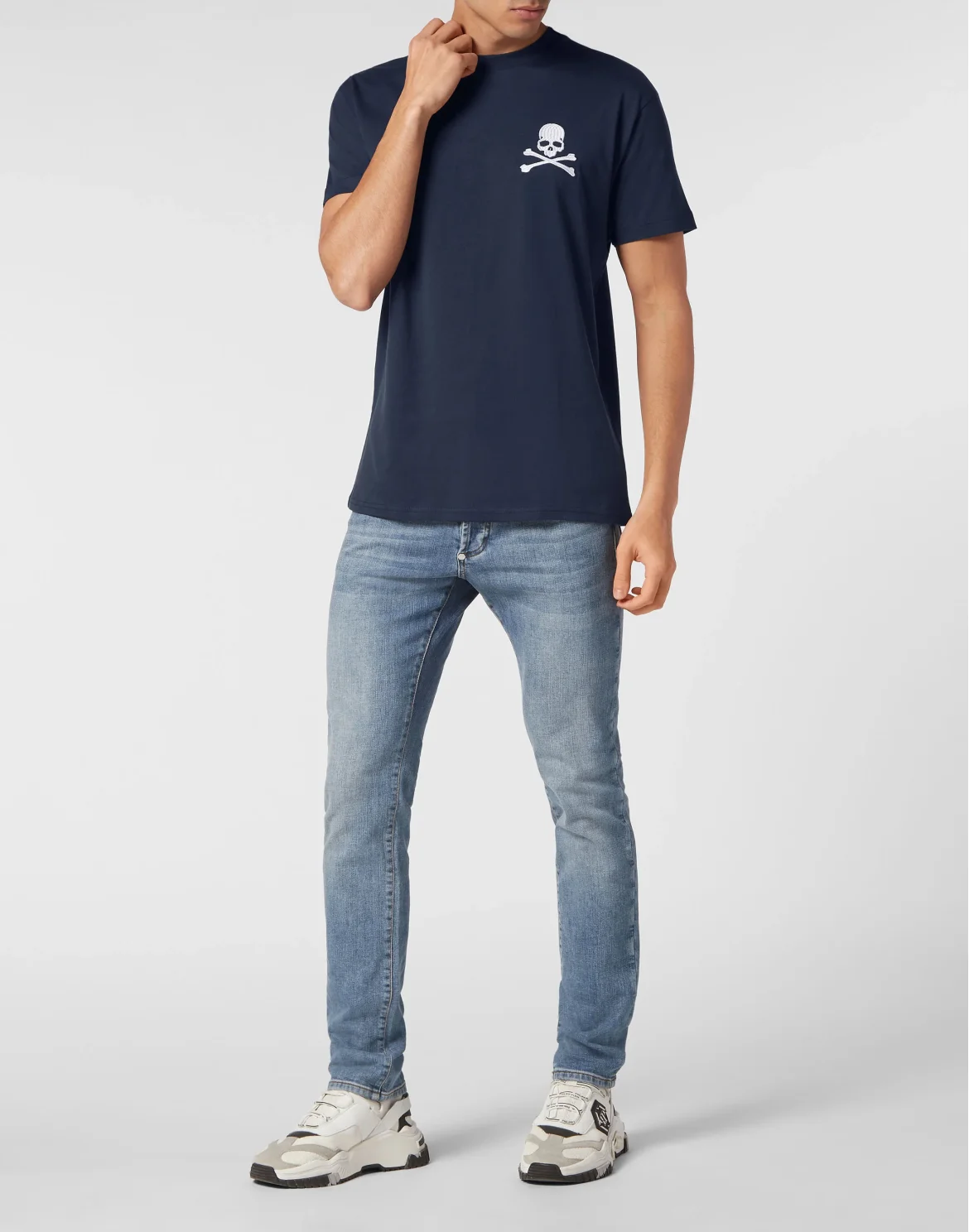 T-shirt Round Neck SS Tattoo, цвет: Синий