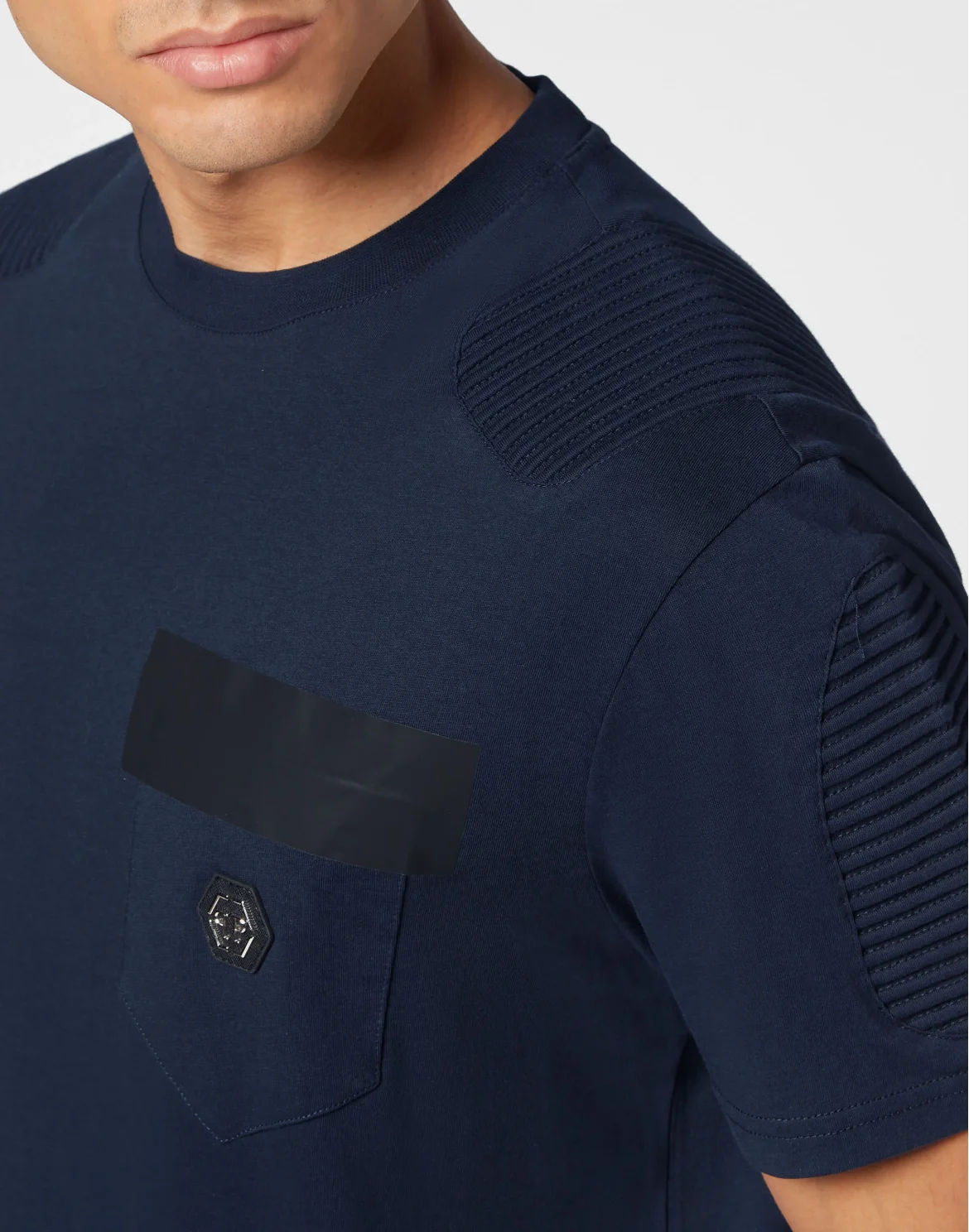 T-shirt Round Neck SS, цвет: Синий