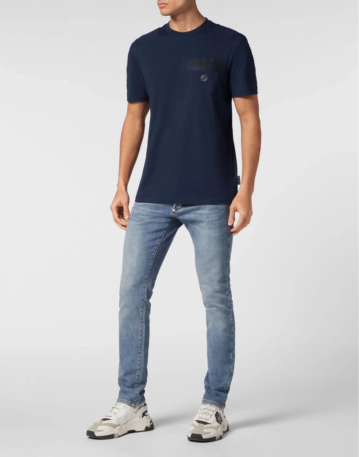 T-shirt Round Neck SS, цвет: Синий