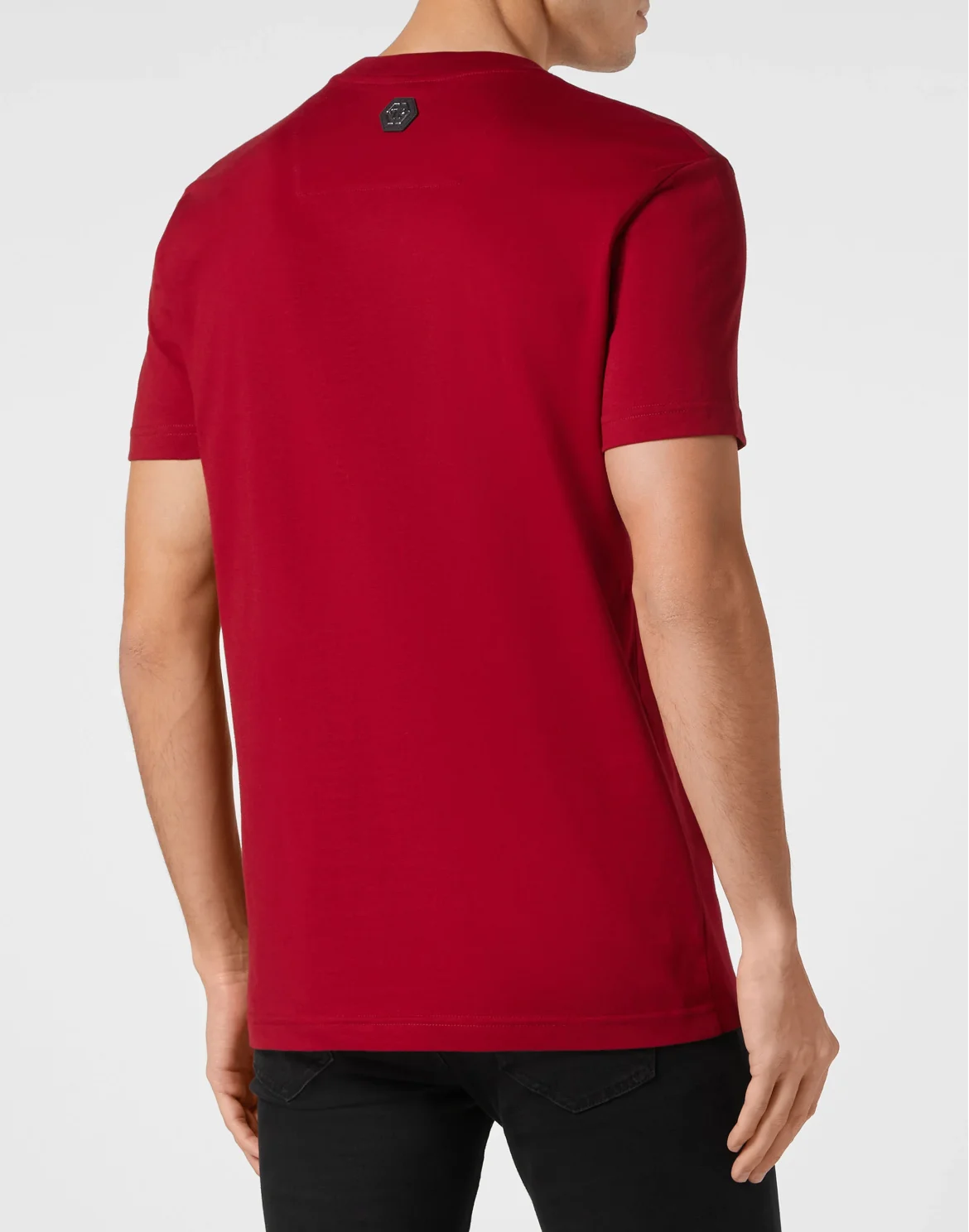 T-shirt Round Neck SS Skull, цвет: Красный