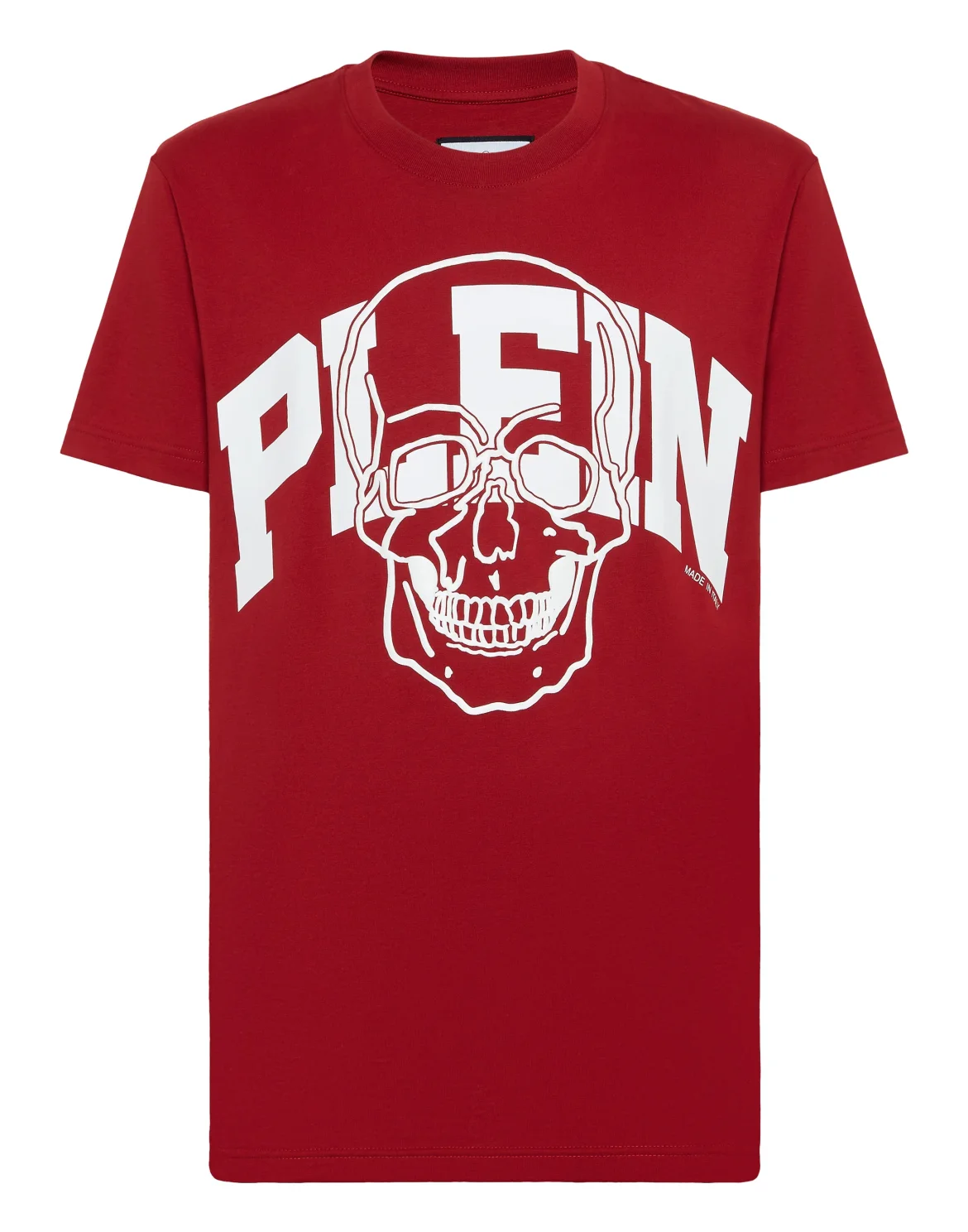 T-shirt Round Neck SS Skull, цвет: Красный