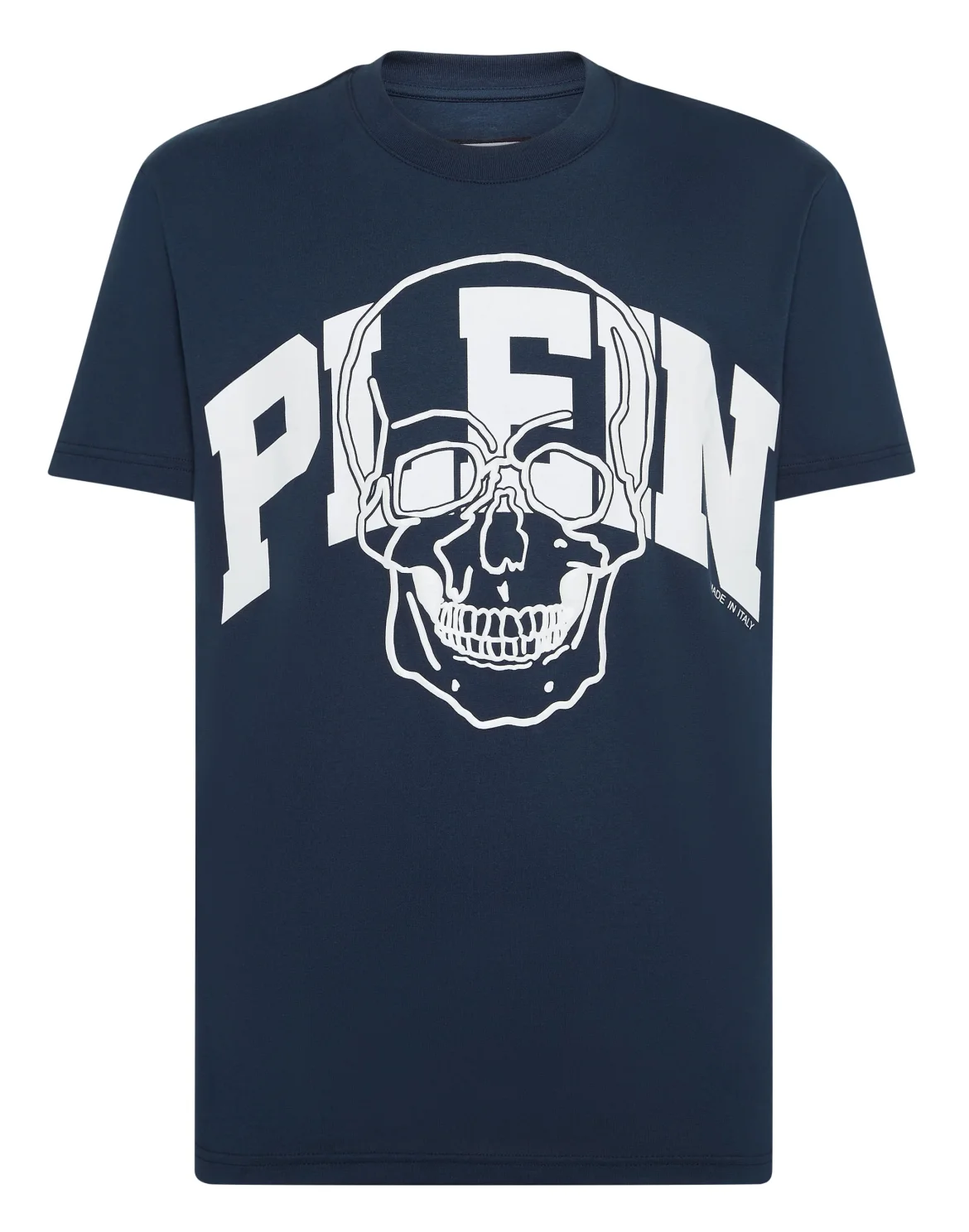 T-shirt Round Neck SS Skull, цвет: Синий
