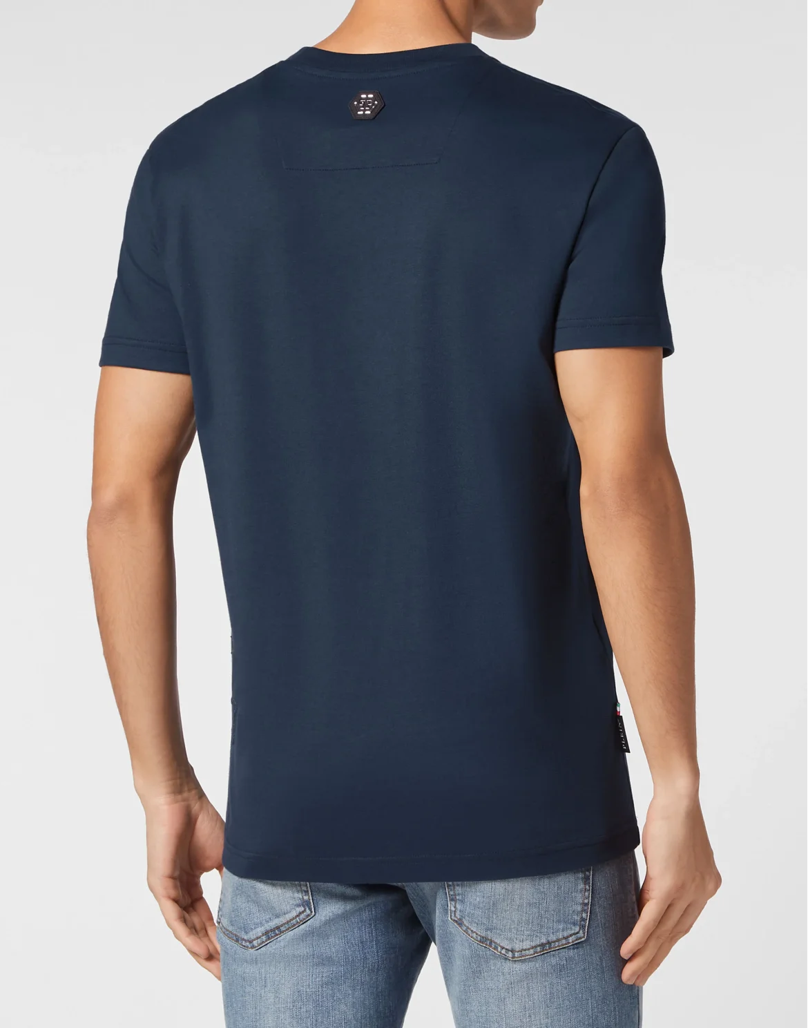 T-shirt Round Neck SS Skull&Bones, цвет: Синий