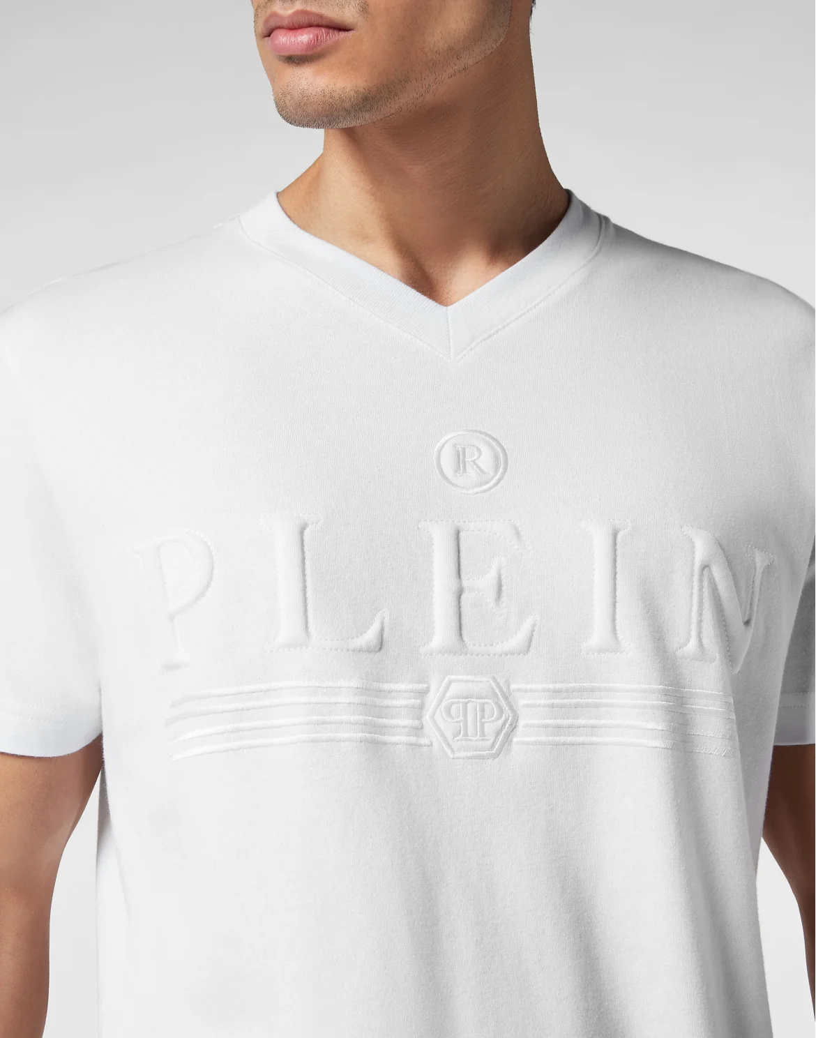 T-shirt V-Neck SS, цвет: Белый