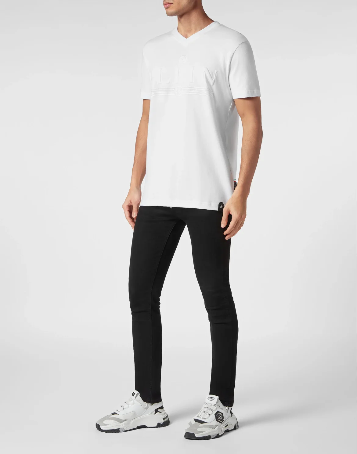T-shirt V-Neck SS, цвет: Белый
