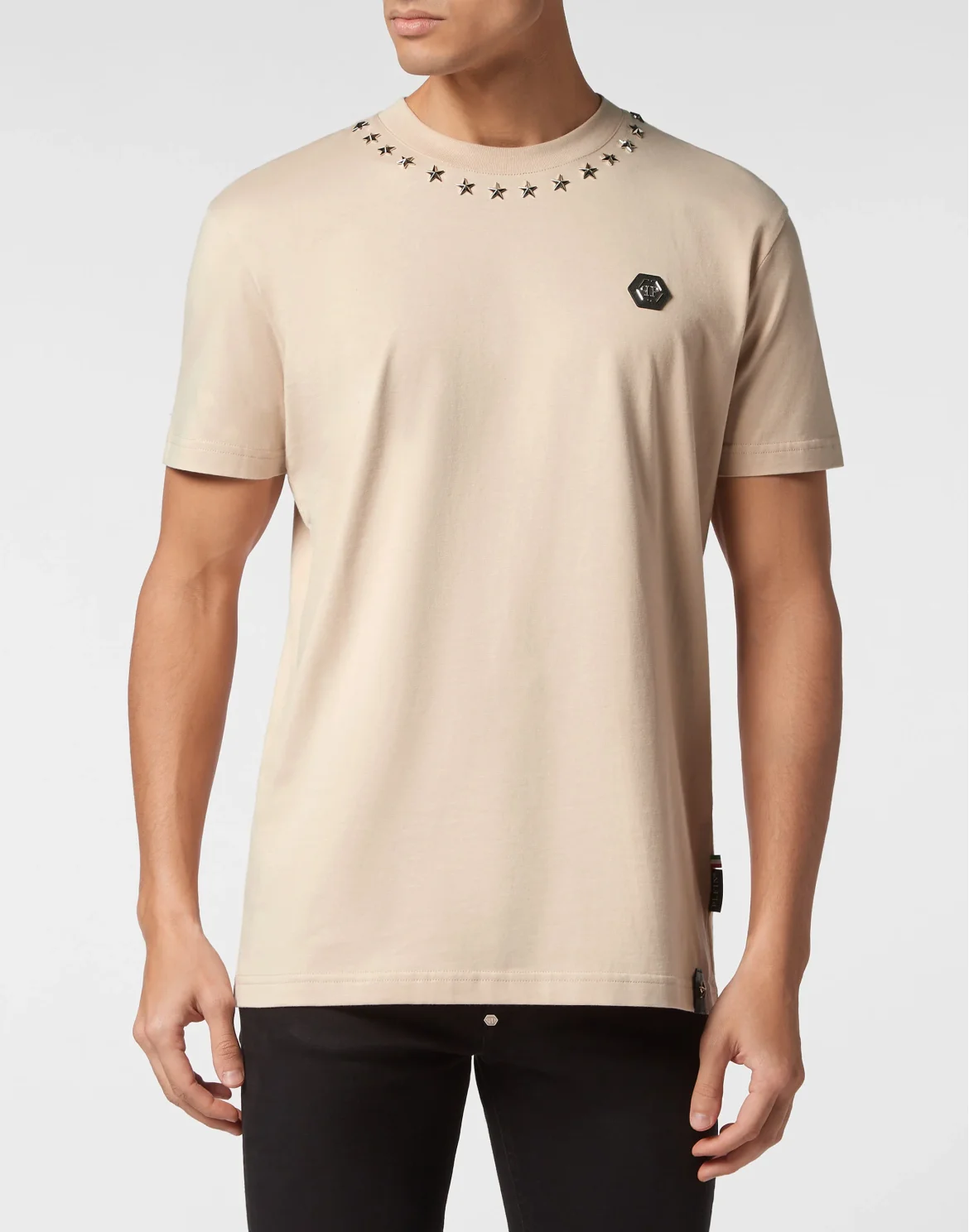 T-shirt Round Neck SS, цвет: Бежевый