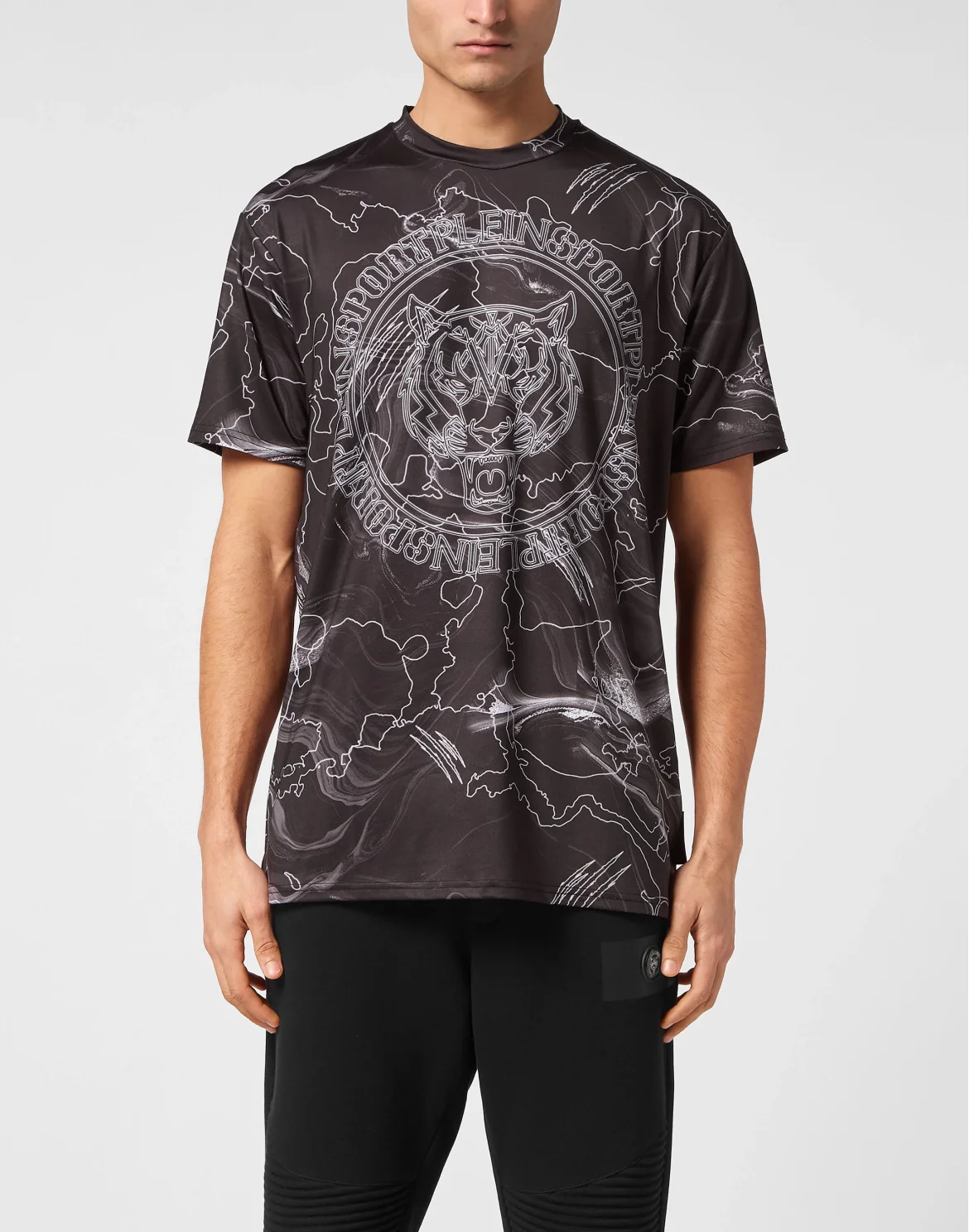 T-shirt Round Neck SS Lunar, цвет: Черный