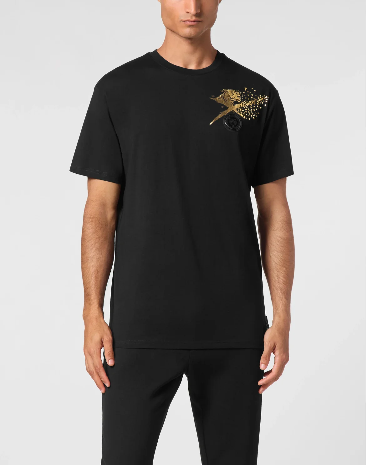 T-shirt Round Neck SS, цвет: Черный