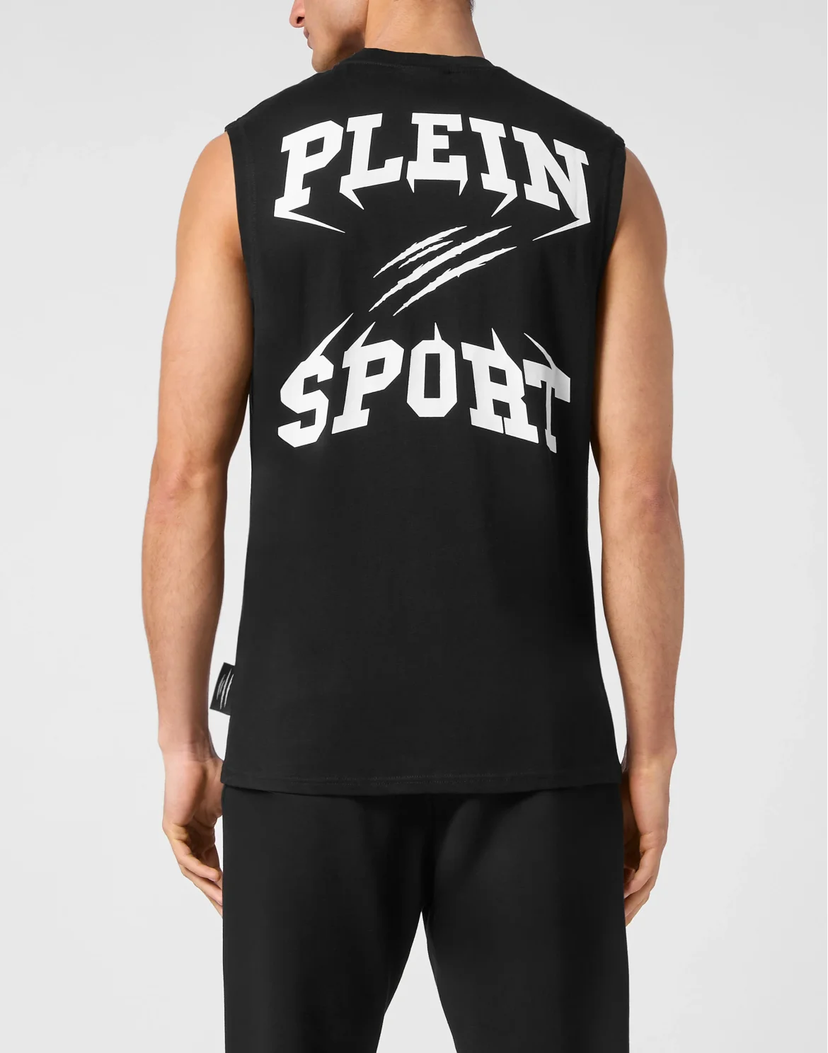 Sleeveless T-shirt, цвет: Черный