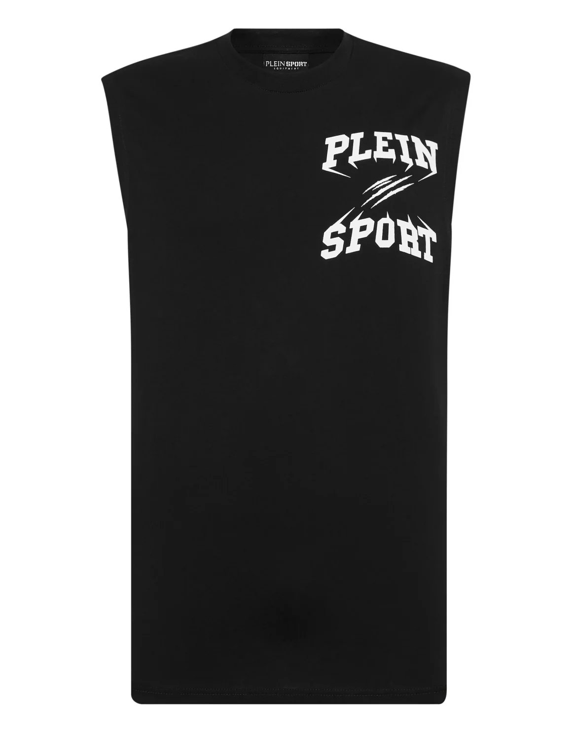 Sleeveless T-shirt, цвет: Черный