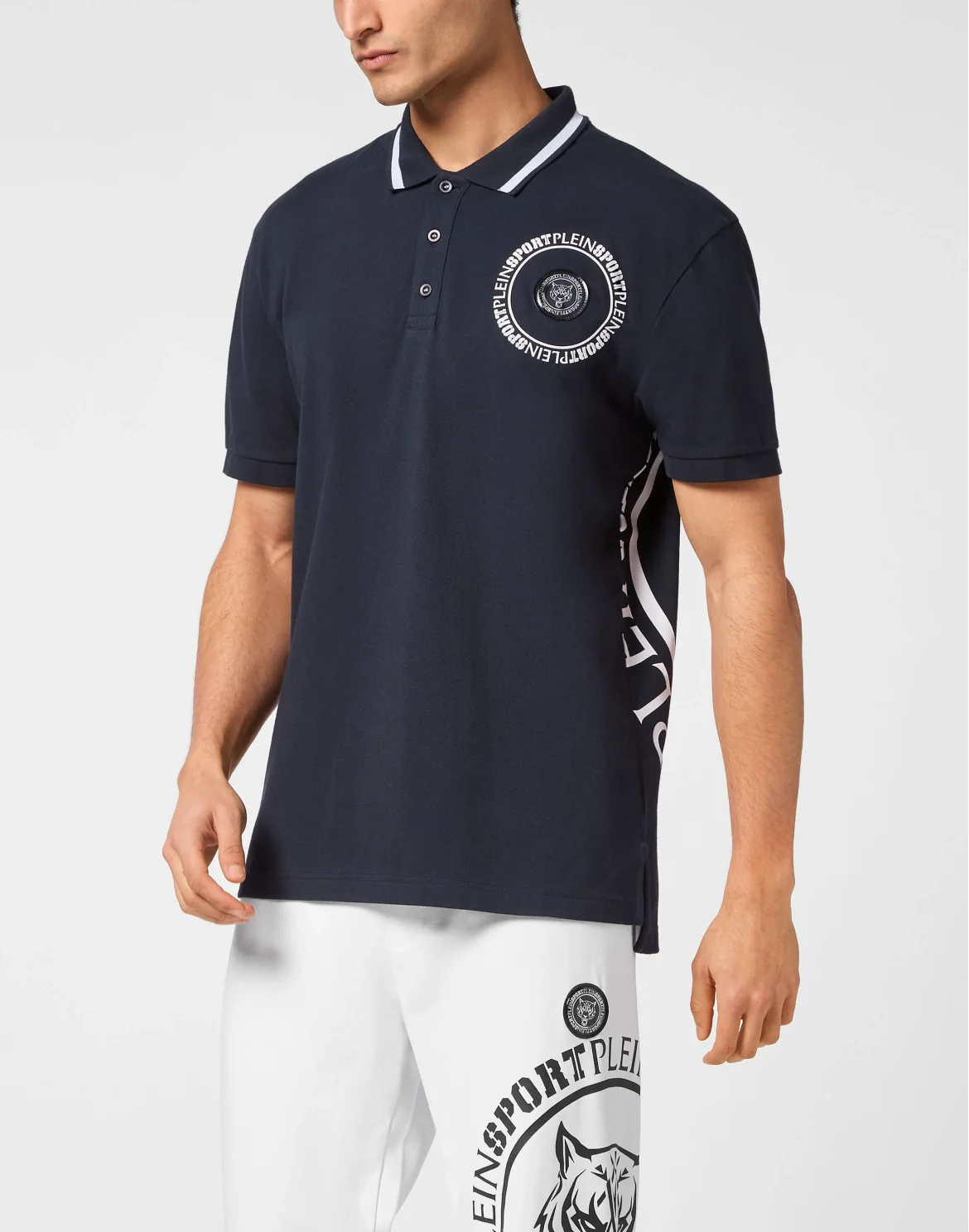 Polo Shirt SS Carbon Tiger, цвет: Черный