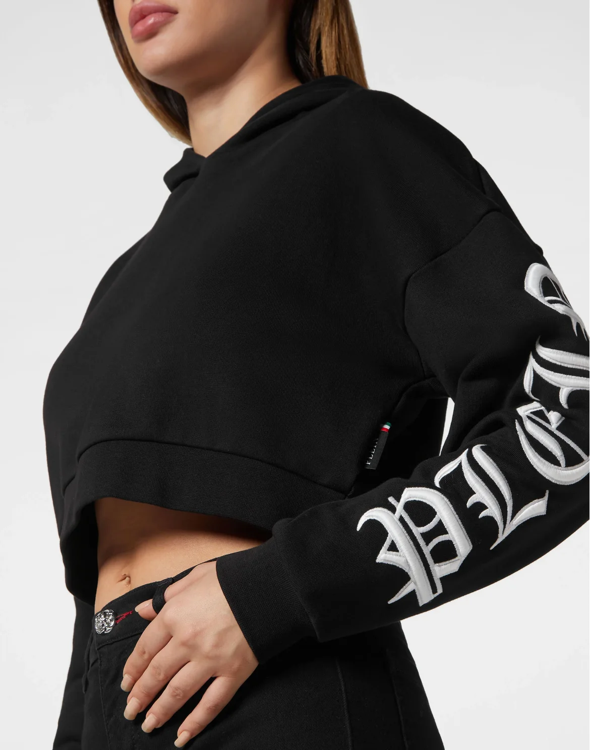 Hoodie sweatshirt Gothic Plein, цвет: Черный