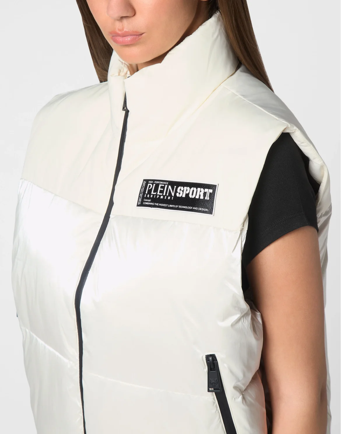Padded Vest, цвет: Белый