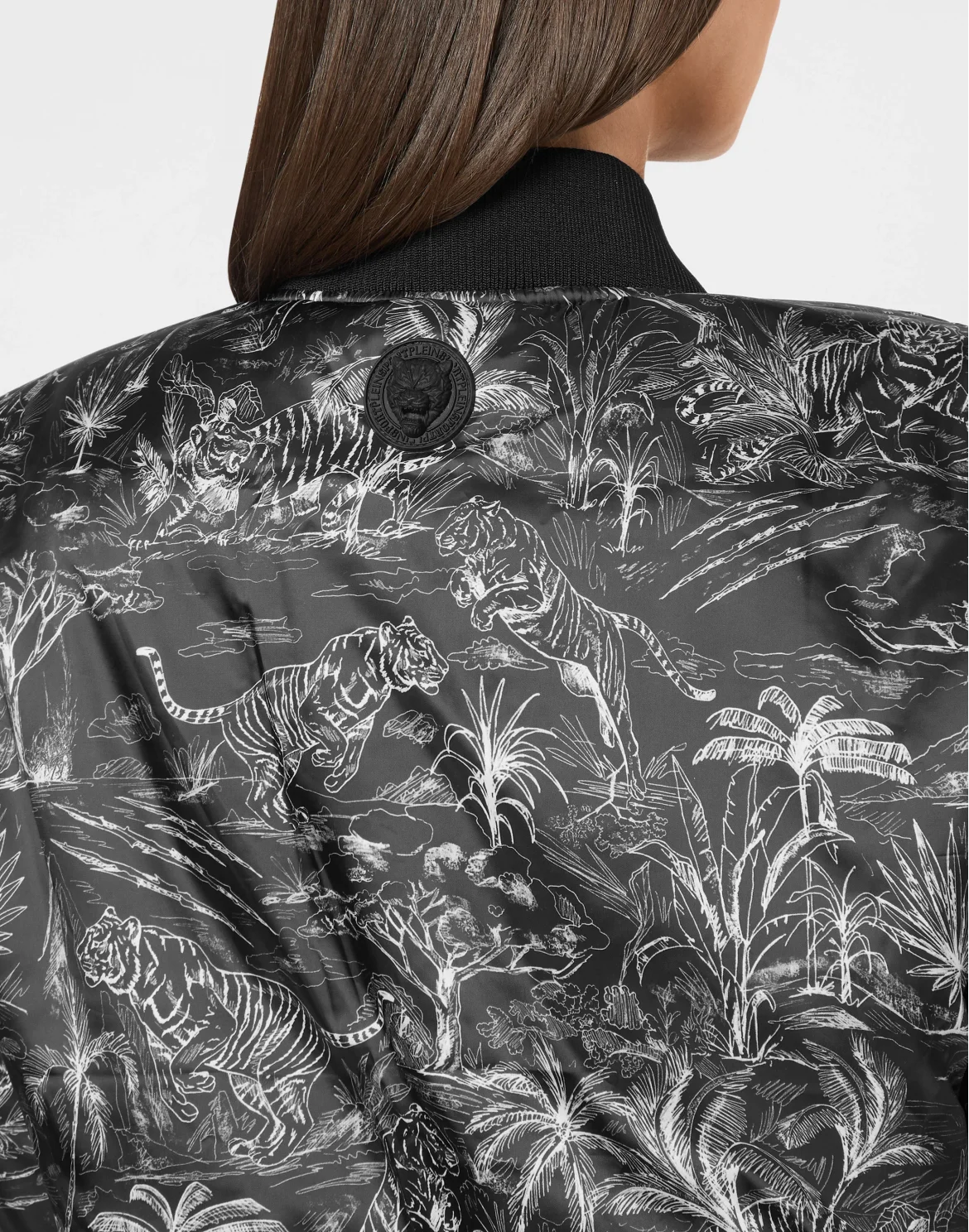 Nylon Bomber Toile, цвет: Черный
