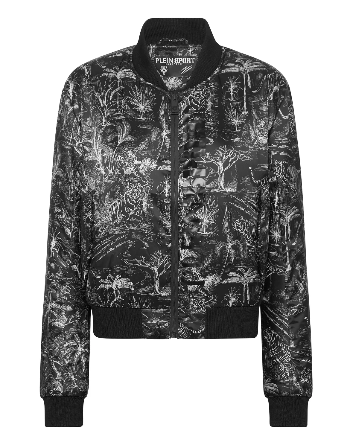 Nylon Bomber Toile, цвет: Черный