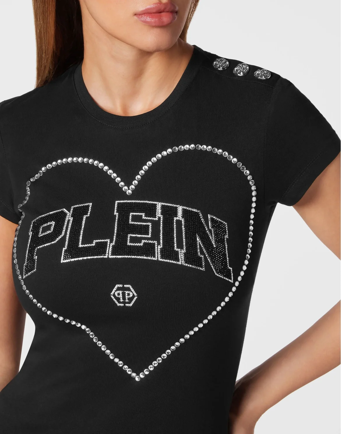 T-Shirt Sexy Pure Heart, цвет: Черный