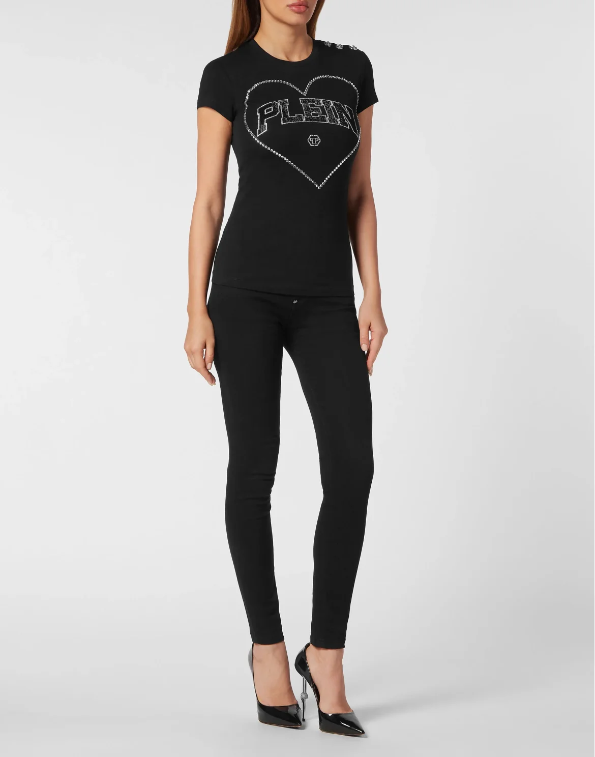 T-Shirt Sexy Pure Heart, цвет: Черный