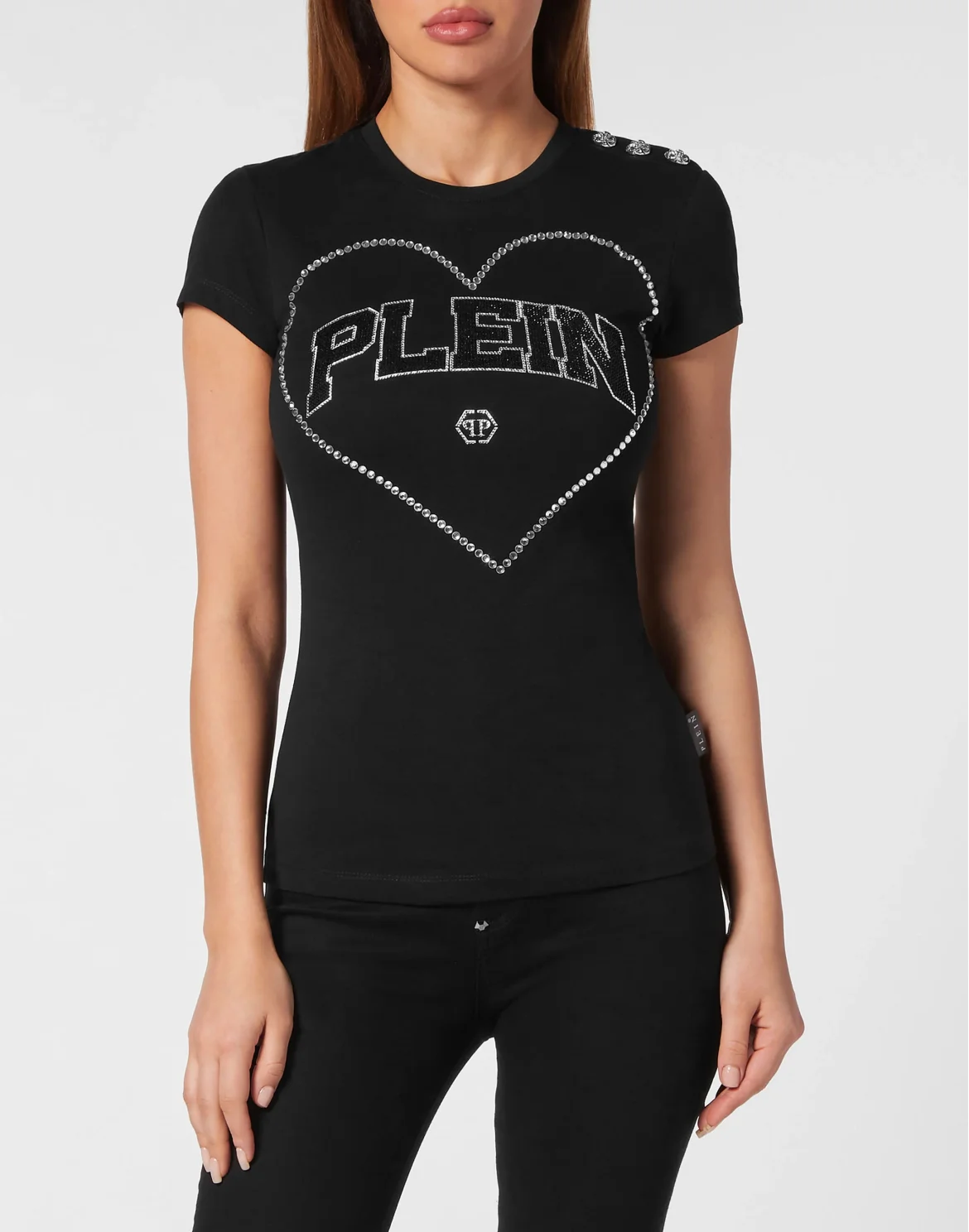 T-Shirt Sexy Pure Heart, цвет: Черный