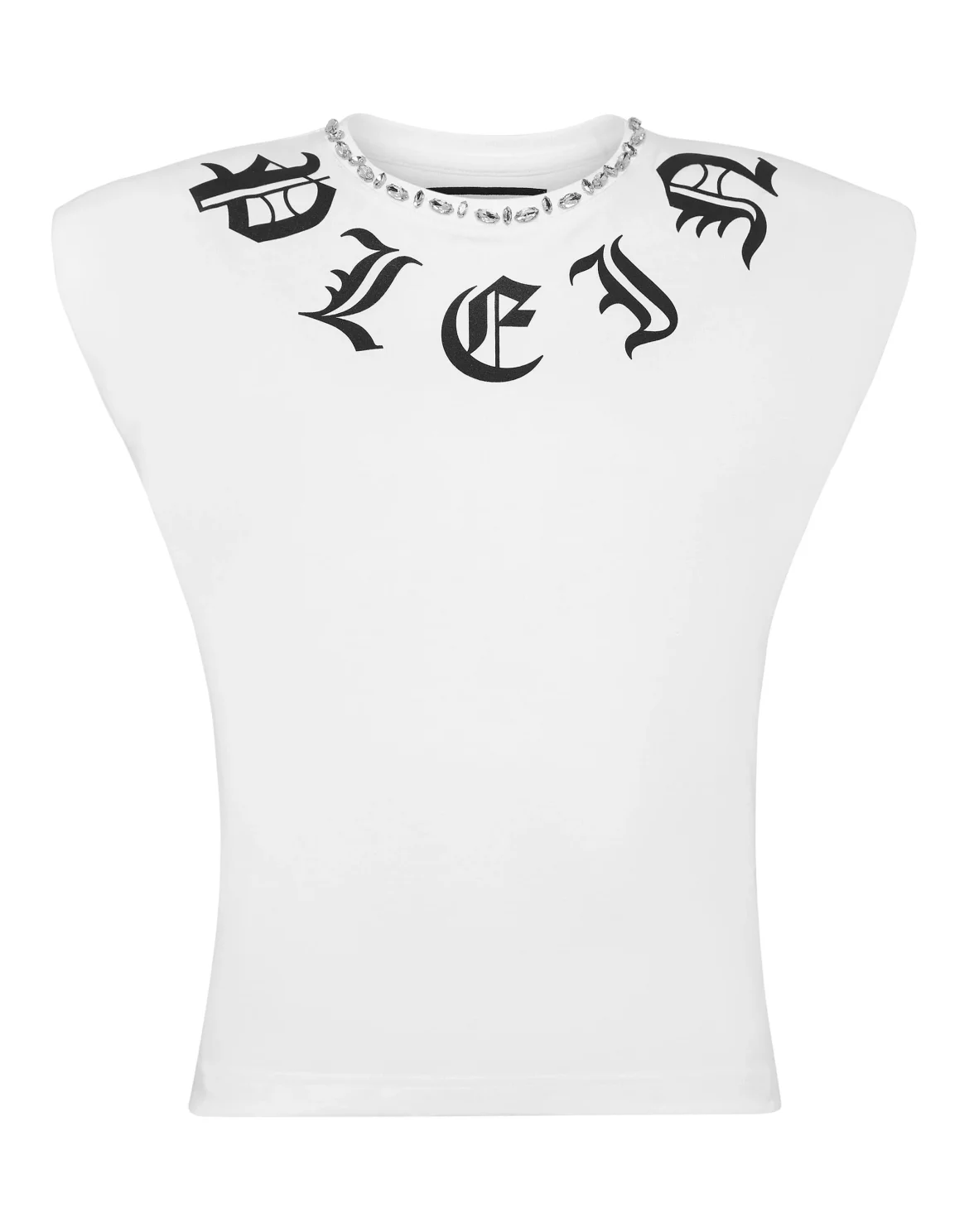 Shoulder Pads Tank top Gothic Plein, цвет: Белый