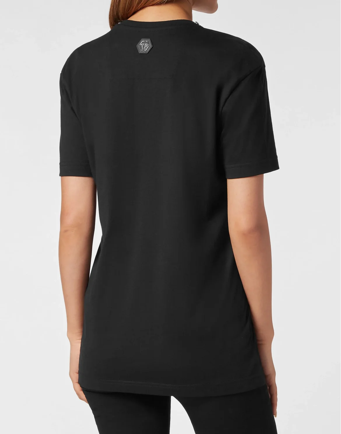 T-Shirt Regular Fit Gothic Plein, цвет: Черный