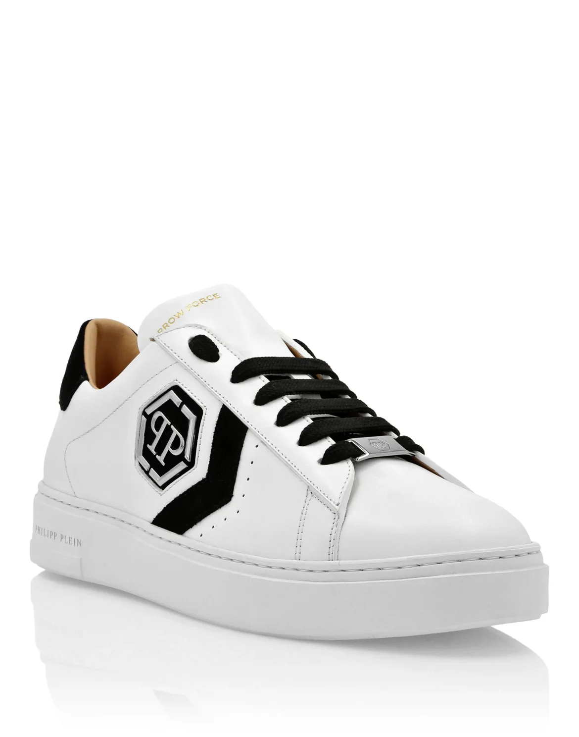 Lo-Top Leather Arrow Force Sneakers, цвет: Белый