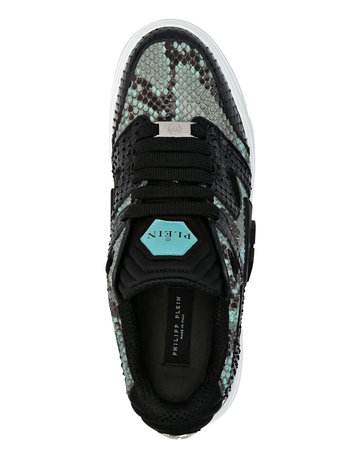 Lo-Top Python Sneakers, цвет: Черный