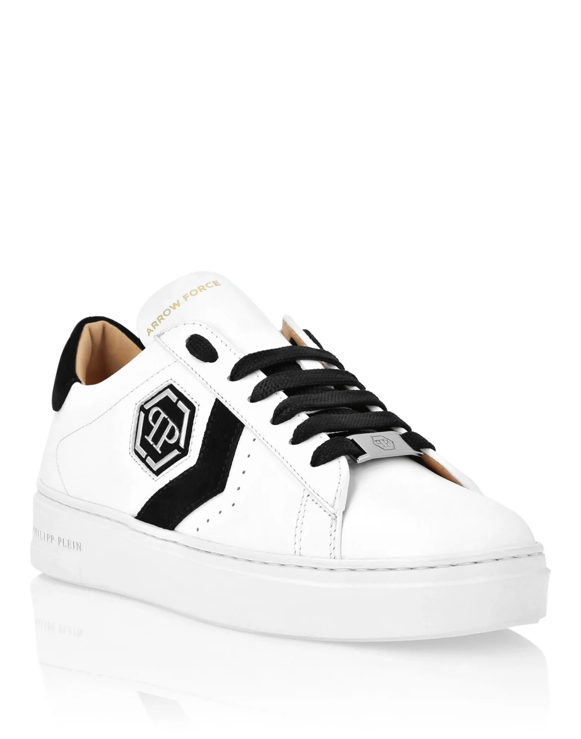 Lo-Top Leather Arrow Force Sneakers, цвет: Белый