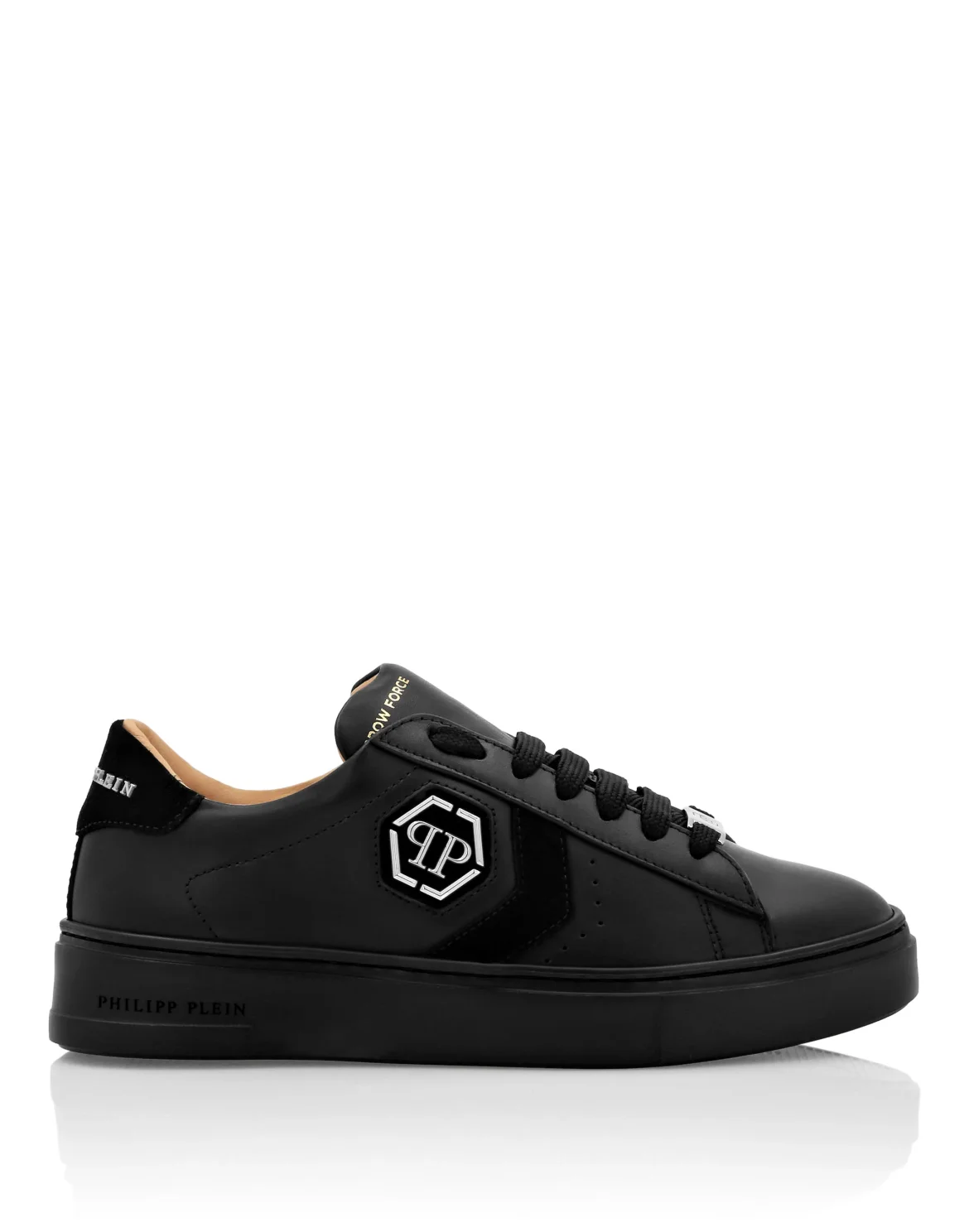 Lo-Top Leather Arrow Force Sneakers, цвет: Черный