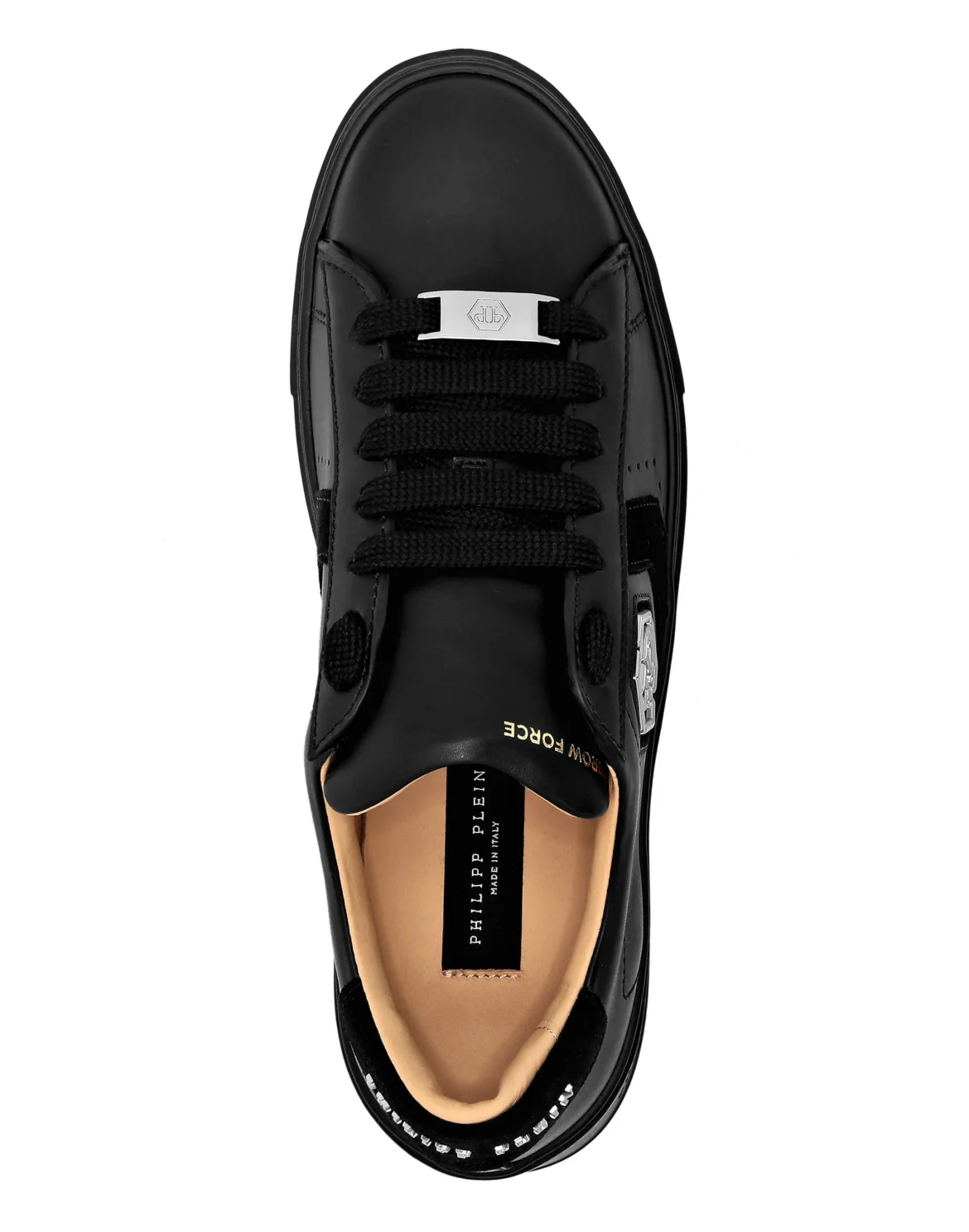Lo-Top Leather Arrow Force Sneakers, цвет: Черный