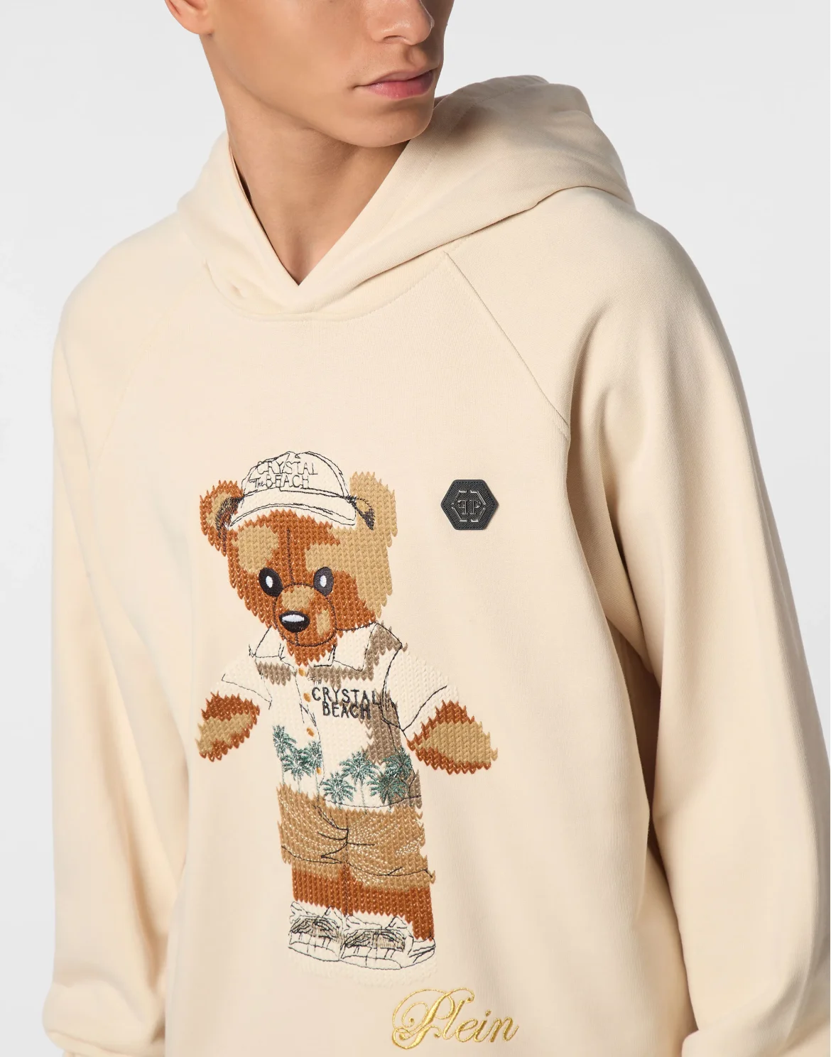 Hoodie Teddy Beach, цвет: Бежевый