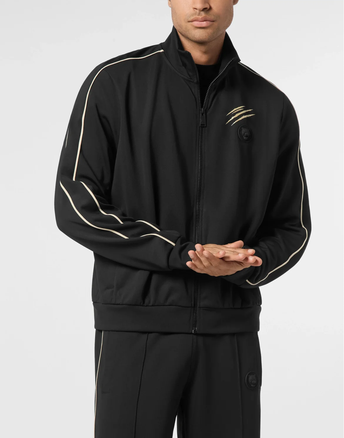 Tracksuit Zip Jacket, цвет: Черный