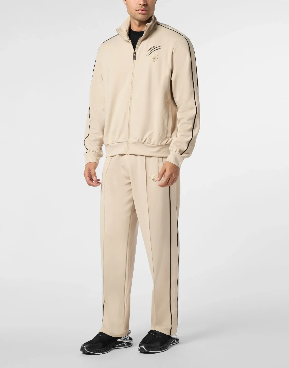 Tracksuit Zip Jacket, цвет: Бежевый