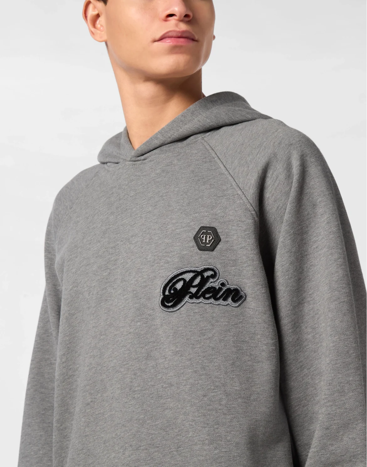 Hoodie Basic Signature, цвет: Серый