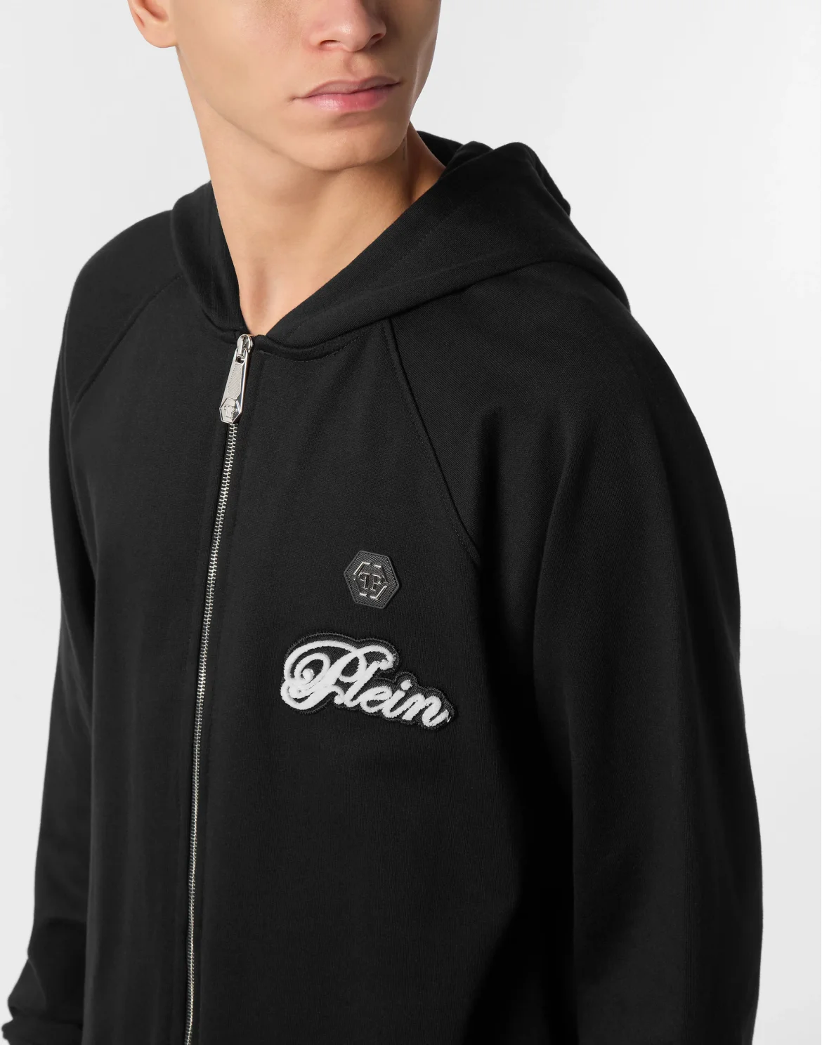 Zip Hoodie Basic Signature, цвет: Черный