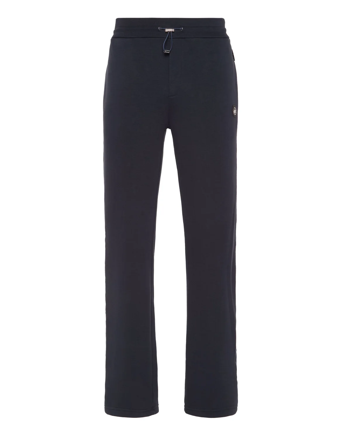 Fleece Tracksuit Pants Plein Tape, цвет: Синий