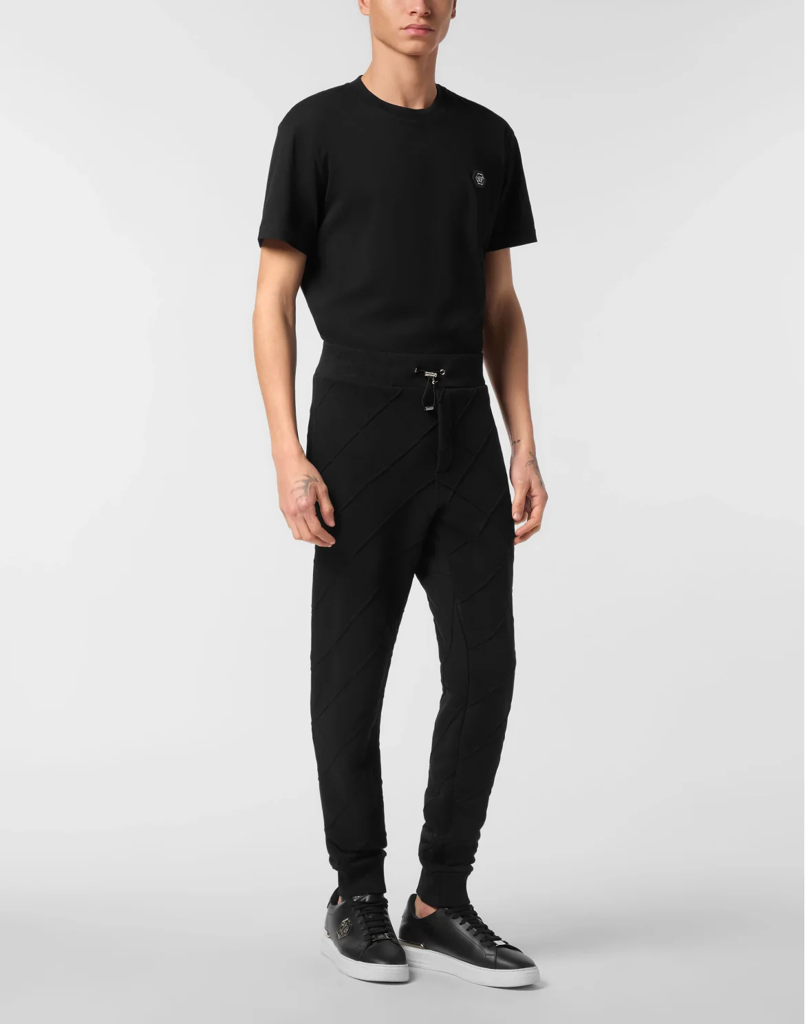 Fleece Tracksuit Pants, цвет: Черный