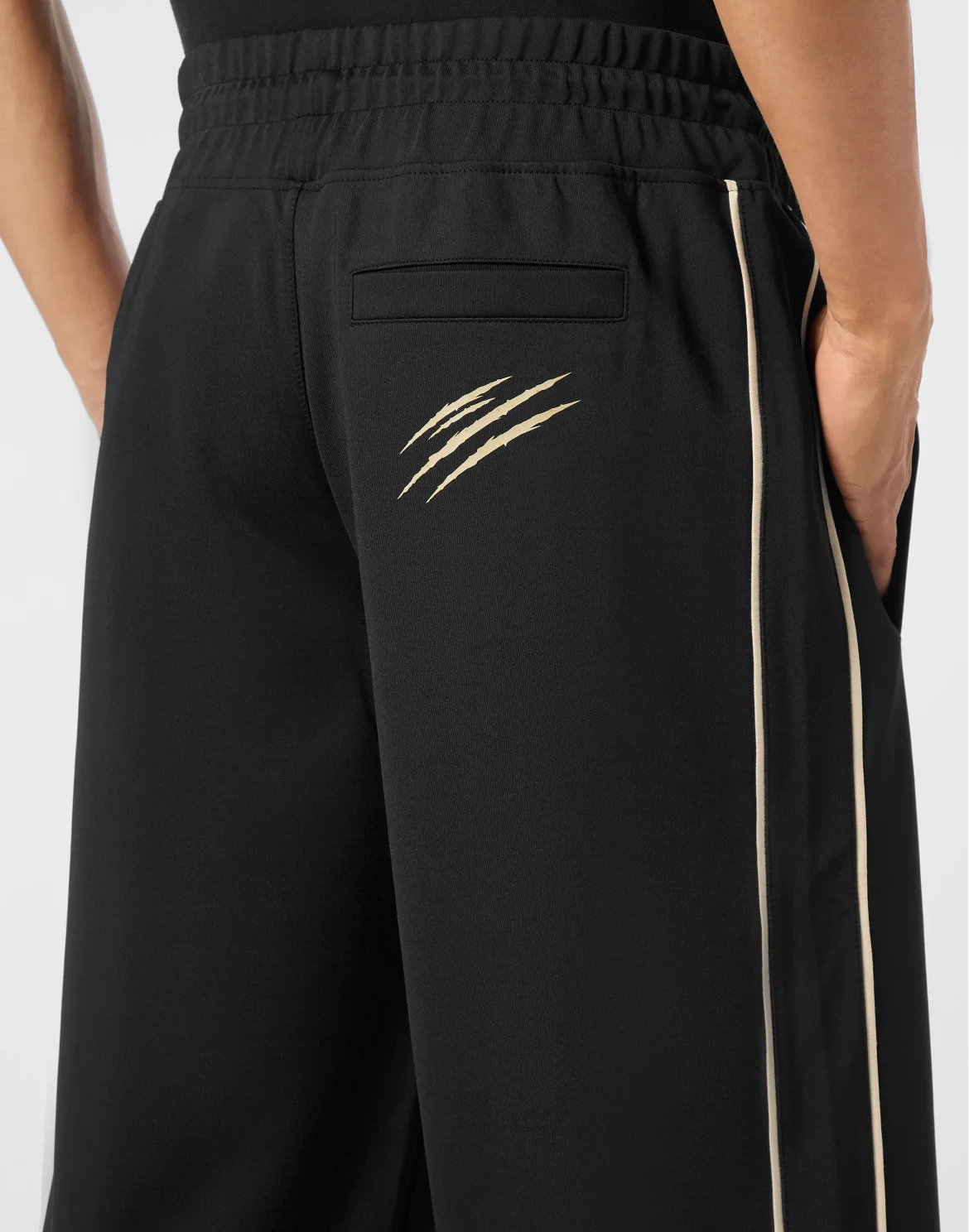 Tracksuit Pants Loose Fit, цвет: Черный