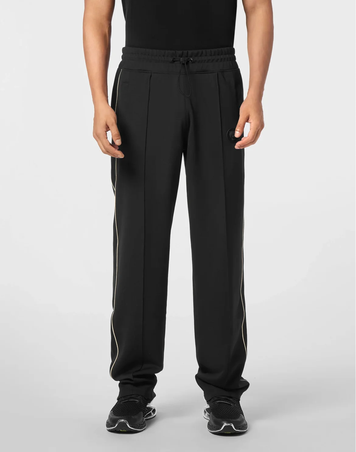 Tracksuit Pants Loose Fit, цвет: Черный