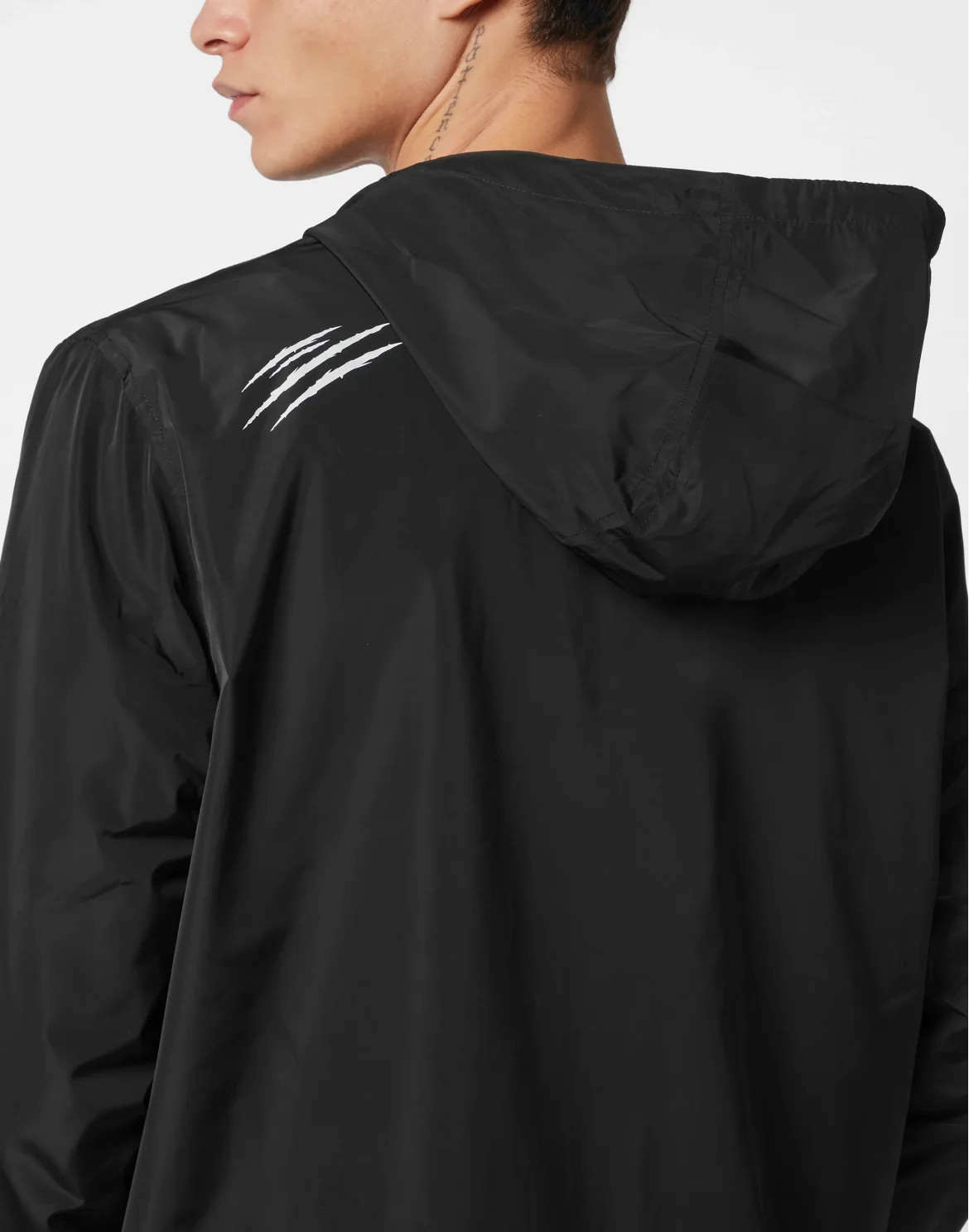 Nylon Windbreaker, цвет: Черный