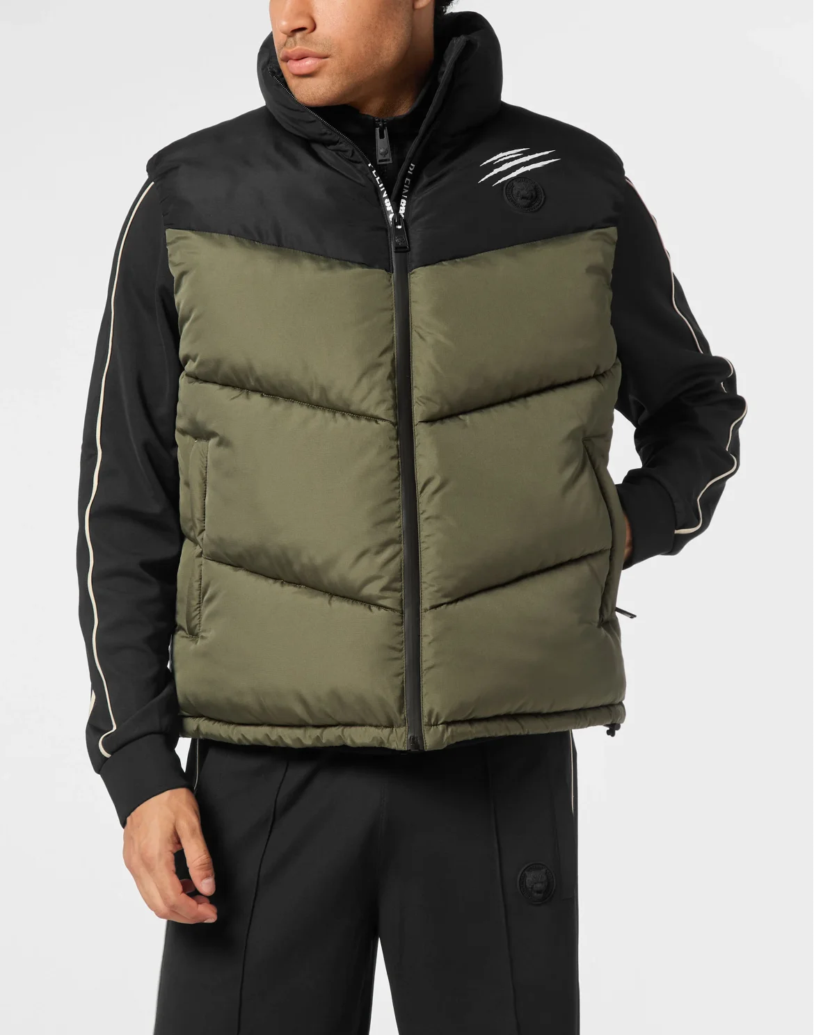 Puffer Jacket Vest, цвет: Камуфляж