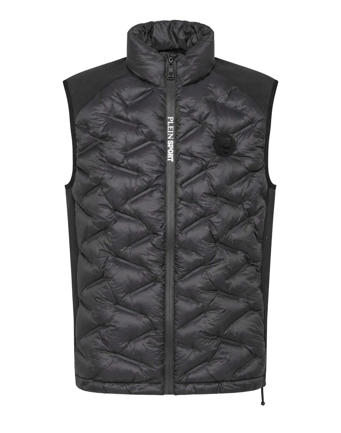 Padded Jacket Vest Madrid Scratch, цвет: Черный